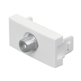 Toma de elevision blanca sin apa oslo voleck